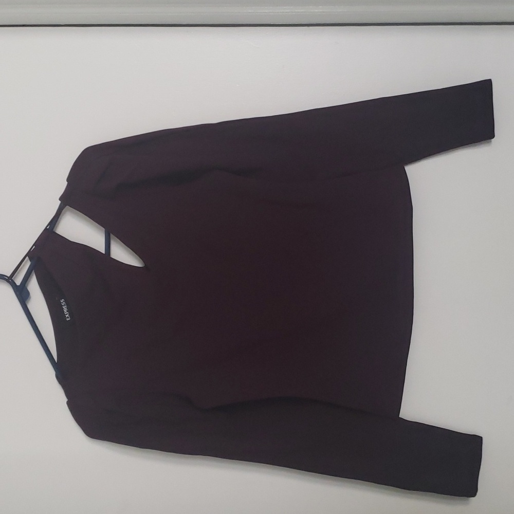 Cute cutout shoulder top from Express